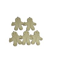 Set 5 figurine lemn - omulet turta dulce - C-ART