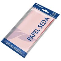 06238 Set 10 buc Hartie tissue/servetel Roz deschis 50 x 65 cm, 17gr. - Sadipal
