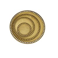 Baza lemn pt cosuri crosetate - rotunda - C-ART