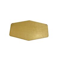 Placuta decorativa , de agatat - hexagon - C-ART