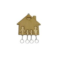 Suport pentru chei cu breloc - familie - C-ART