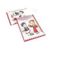 AY10 - Set 10 pungute hartie - pereche - 12 x 9 cm - DRG-T
