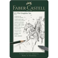 FC112972 Set PITT MONOCHROME grafit 11 buc/set - FABER-CASTELL