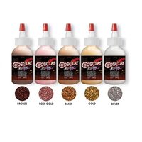 Pasta polimerica lichida , cu glitter , 30 ml - Cosclay Liquid FX - Padico