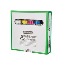 72205097 AKADEMIE Gouache Cardboard set 5 x 20 ml