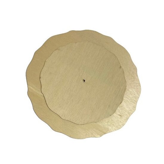 Cadran Ceas  - Valurit - Cedru 6 mm - C-ART