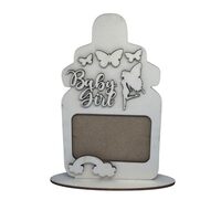 Rama - Suzeta - Baby Girl - 24 x 14cm  - poza de 12x7.5cm - HDF - C-ART