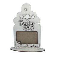 Rama - Suzeta - Baby Boy - 24 x 14cm  - poza de 12x7.5cm - HDF - C-ART