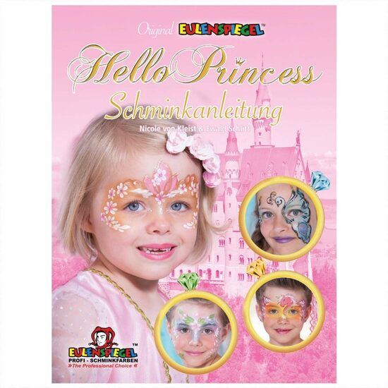 212073 - Set 14 culori pt fata si corp + 2 glittere - Hello Princess - Eulenspiegel