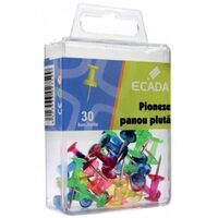 Set 60 pioneze pt panou de pluta - Ecada