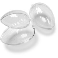 357677 Ou plastic din 2 parti, 8x5.7cm