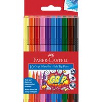 FC155310 Carioca 10 culori grip Faber-Castell