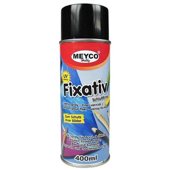 65776 - Fixativ spray , mat , anti-UV - 400ml - Meyco