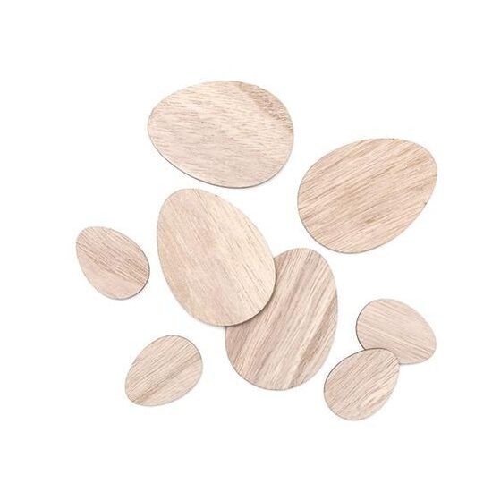 DPDN-168 - Set 8 figurine lemn - oua - Dp Craft