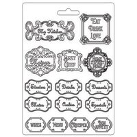 K3PTA4522 - Matrita plastic A4 - 21x29cm - Casa Granada - Stamperia