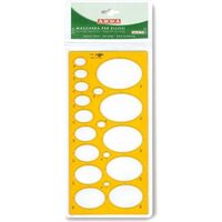 7135 - Sablon elipse , 270 X 130 mm - Arda - TRND
