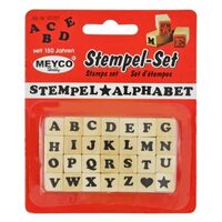 65101 - Set 28 stampile - alfabet - Meyco