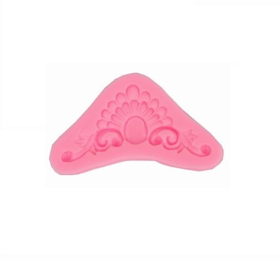 27544 Matrita, mulaj silicon, ornament colt - Pentart