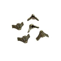 366966 Coltar metalic cu piciorus nuanta bronz - ANT-CH