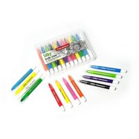610301 Set 12 creione Silky twist up - Heykka