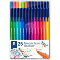 323-TB26 Set 26 buc carioca triplus color 1mm - Staedler