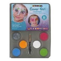 206317 - Set 5 culori pt fata si corp + glitter - Cover Girl - Eulenspiegel