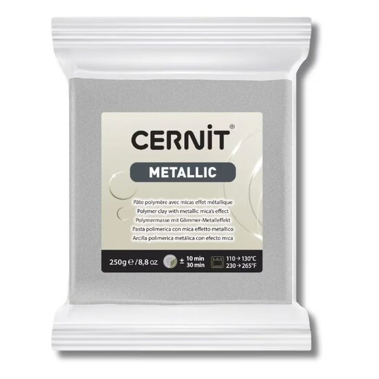 Pasta polimerica de modelat Cernit metalic - 250gr