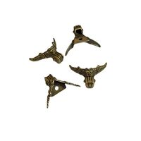 366967 Coltar metalic cu piciorus nuanta bronz - ANT-CH