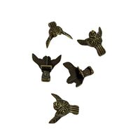 366978 Coltar metalic cu piciorus nuanta bronz - ANT-CH