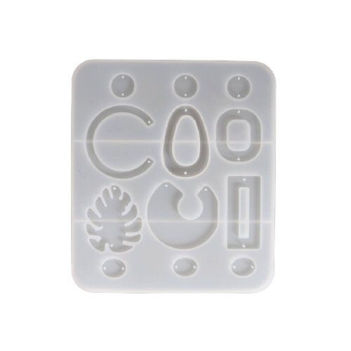41107 Matrita, mulaj silicon transparent, 15.8x14x0.7cm - Pentart