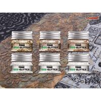 DISCONTINUU Eco Glitter 15gr - Sclipici natural din nisip de ardezie Mica - Pentart