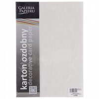 204203 Set 20 buc cartoane  A4 220 gr Batist diamond white