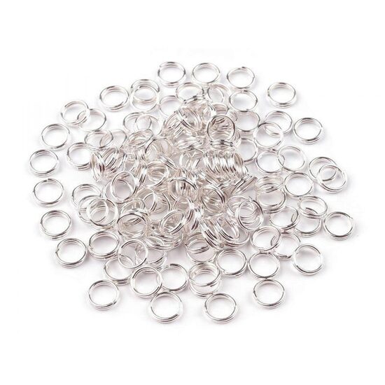 060706 Set 20g zale duble argintii 6mm