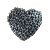 3057B Margele nisip 4mm , 200gr - gri deschis