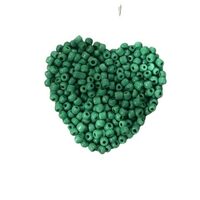 3066B Margele nisip 4mm , 200gr - verde lucios