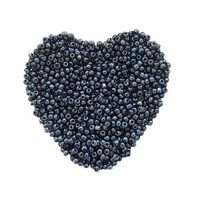 3094B Margele nisip 2mm , 200gr - gri antracit