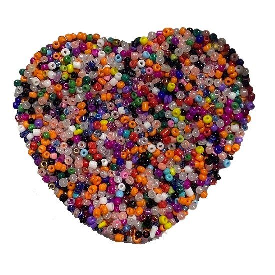 3097B Margele nisip 2mm , 200gr - multicolore