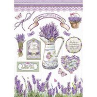 DFSA4622 A4 Rice paper packed - Provence elements