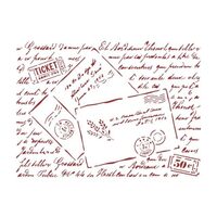 KSD310 Stencil D cm 20x15 -  Provence letters