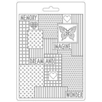 K3PTA5615 Soft Mould A5 - DayDream patchwork