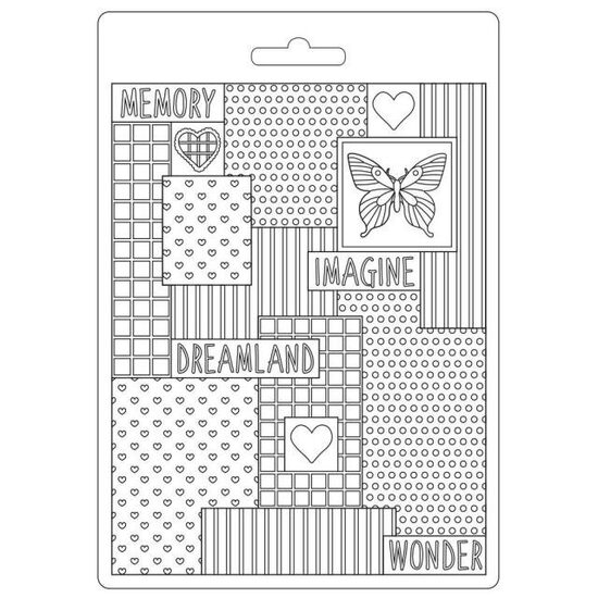 K3PTA5615 Soft Mould A5 - DayDream patchwork