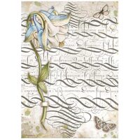 DFSA4668 - Hartie de orez A4 - Romantic Garden Hause - Stamperia