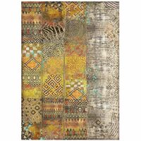 DFSA4687 A4 Rice paper packed - Savana pattern