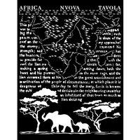 KSTD099 Thick stencil cm 20X25 - Savana Africa