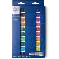 0390665 Set 20x5ml tuburi acuarela, Winsor & Newton