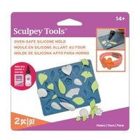 APM62 - Matrita/mulaj silicon - frunze - Sculpey