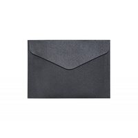 280277 Envelope C6 Pearl black, 150g/m2, 10 pcs/pack
