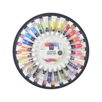 371078 Set 23 acrilice 12ml + 1 paleta mixare