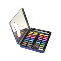 700817 Set 36 acuarele in cutie metalica