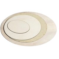 Placaj oval - diferite dimensiuni - C-ART